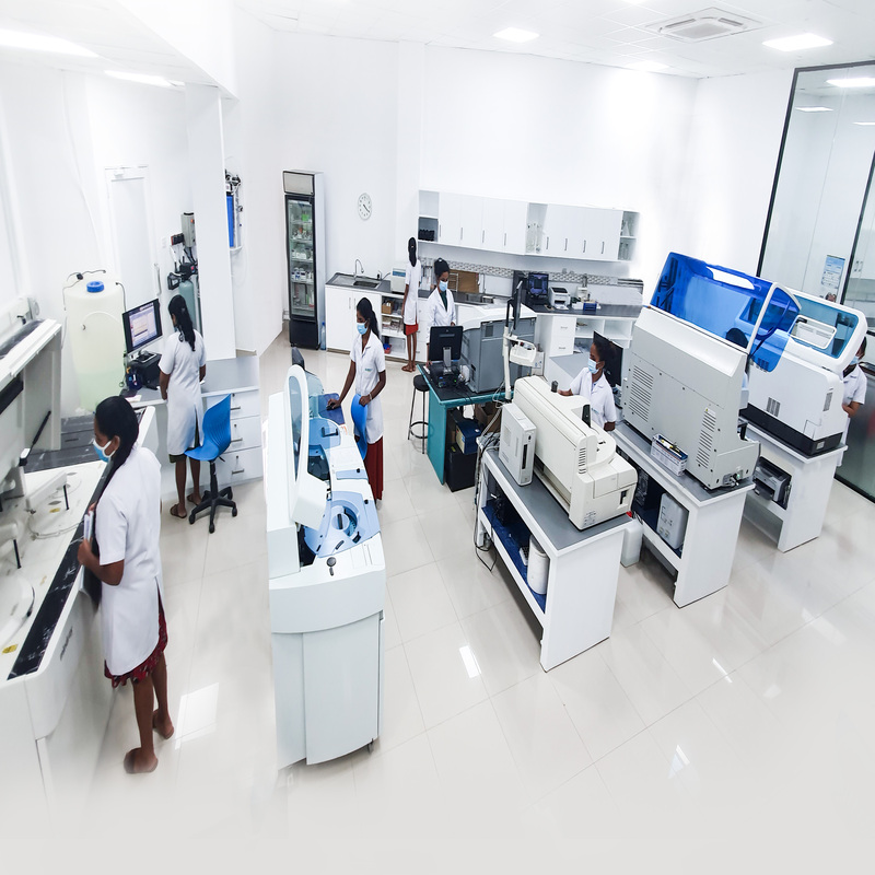 මෙඩිහෙල්ප් හොරණ රෝහලෙන් දැන් නවීනතම වෛද්‍ය රසායනාගාර පහසුකම්. 𝔹𝕀ℤ